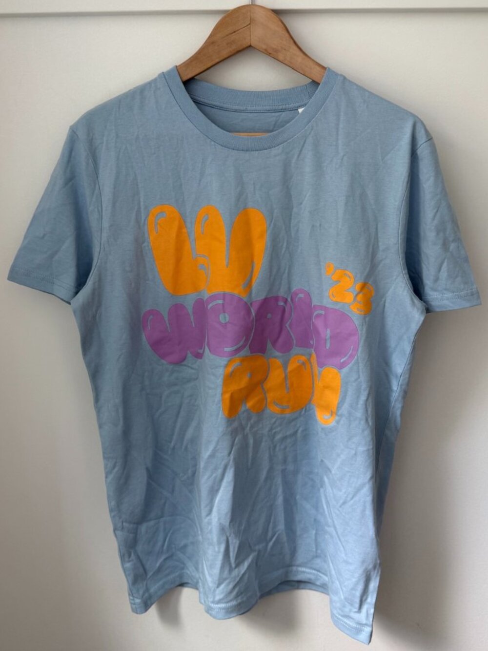 LOUIS VUITTON for UNICEF World Run 2023 Light Blue Tee Shirt